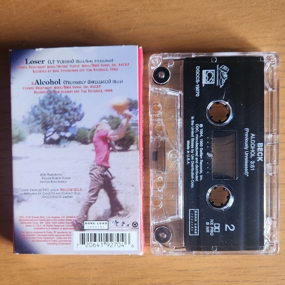 Beck - 1990s Cassette Tapes (Lot of 3)  - Picture 4 of 8
